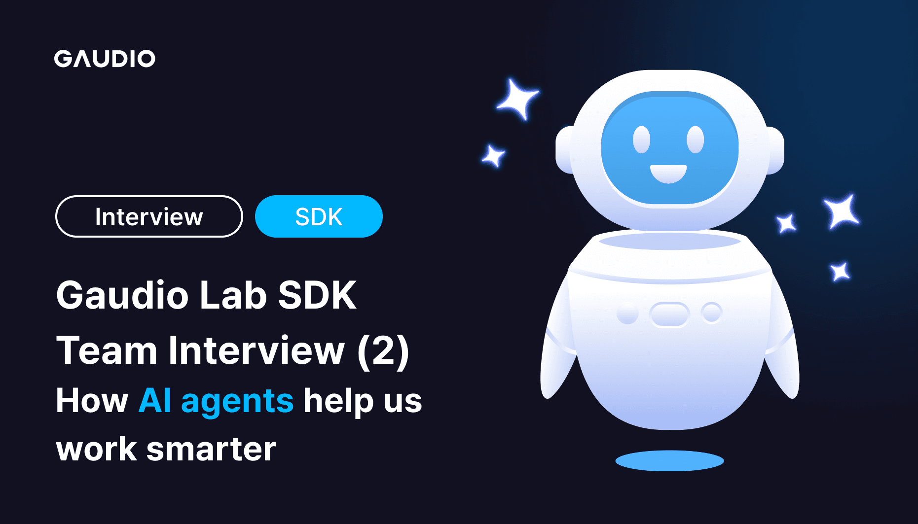 How AI agents help Gaudio Lab's SDK team work smarter