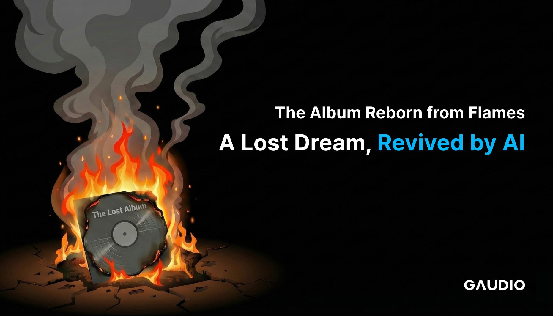 The Album Reborn from Flames: A Lost Dream, Revived by AI