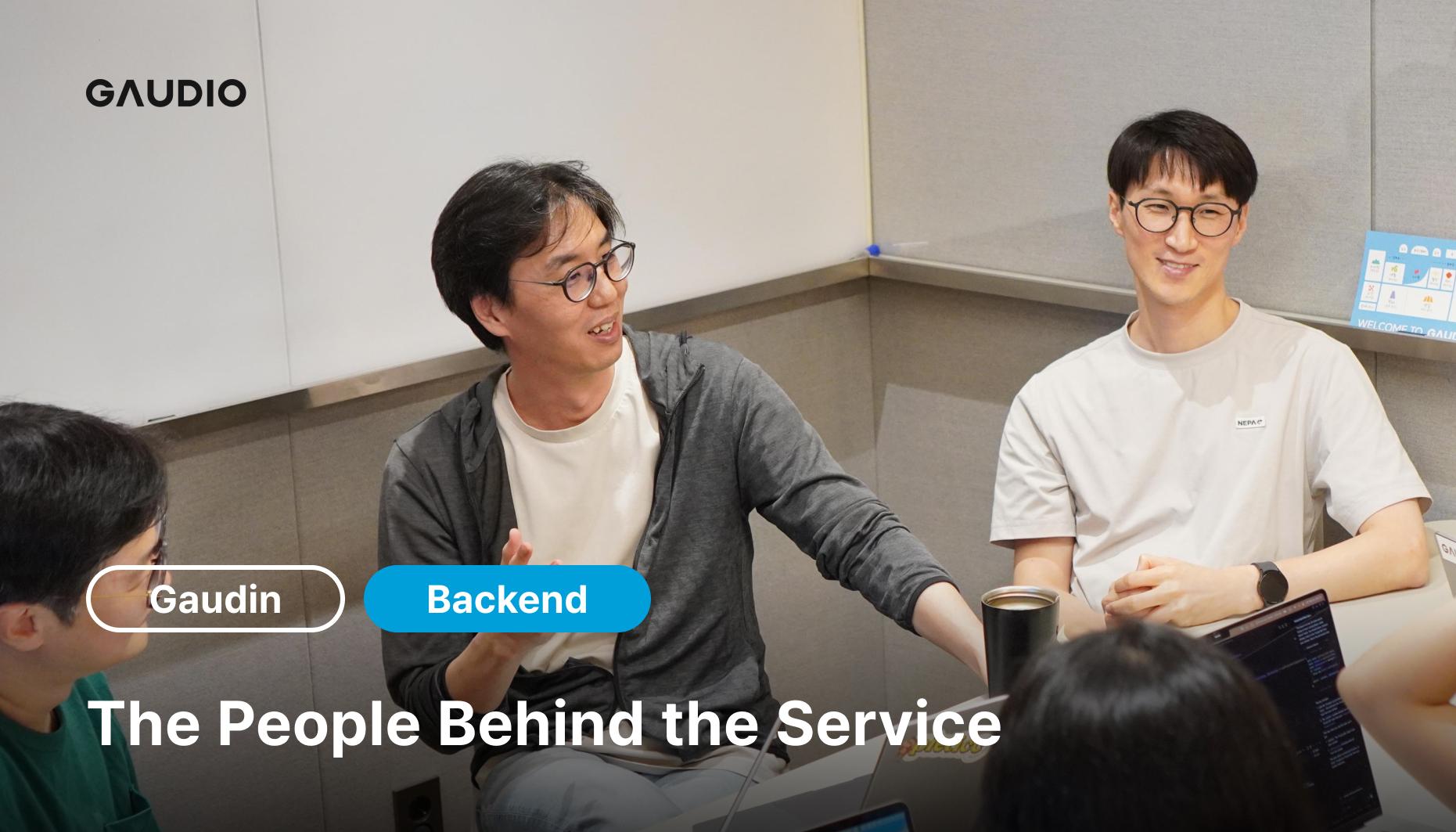 Gaudio Lab backend engineers: The people behind the service
